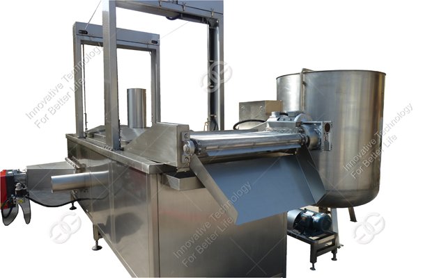 continuous frying machine for pellet chips price