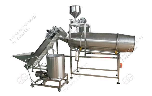 automatic chin chin flavoring machine for sale with best price