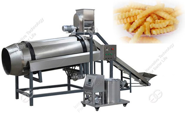 drum-flavoring machine for chinchin